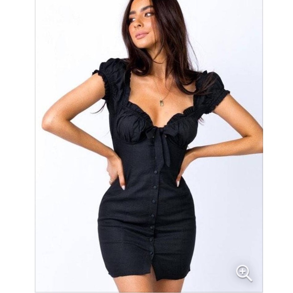 Princess Polly Black Mini Dress